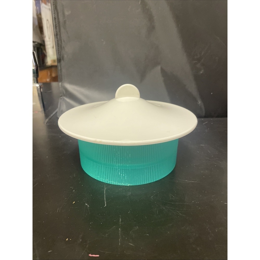 TUPPERWARE‎ Vtg MICROWAVE SAFE PRELUDIO ACRYLIC Green Dip Bowl 2876